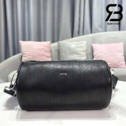 Túi Dior Roller Messenger Bag Oblique Galaxy Leather Màu Đen 21CM Best Quality
