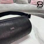 Túi Dior Roller Messenger Bag Oblique Galaxy Leather Màu Đen 21CM Best Quality