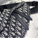 Túi Dior Saddle Bag Black Beige Đen Kem 26CM Best Quality