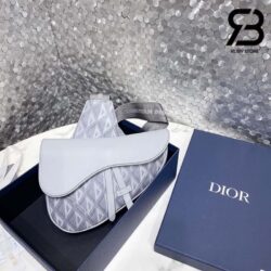 Túi Dior Saddle Bag Gray Diamond Màu Xám 26CM Best Quality