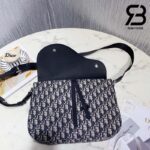 Túi Dior Saddle Messenger Bag Black Beige Đen Kem 36CM Best Quality