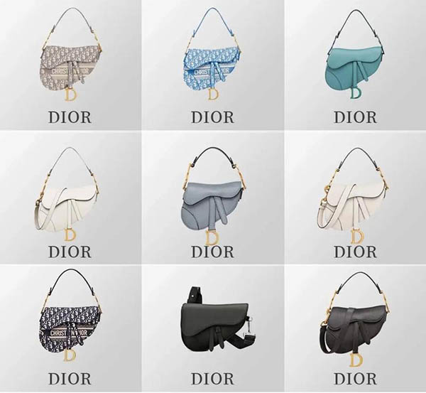 Các mẫu túi Dior Saddle bán chạy nhất Việt Nam