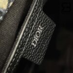 Túi Dior Gallop Sling Oblique Jacquard Black Beige 27CM Best Quality