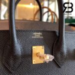 Túi Hermes Birkin 25 Black Noir Đen Da Epsom Best Quality