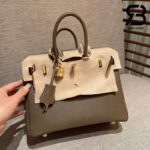 Túi Hermes Birkin 25 Etoupe Grey Da Epsom Best Quality