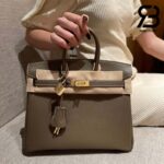 Túi Hermes Birkin 25 Etoupe Grey Da Epsom Best Quality