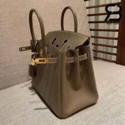 Túi Hermes Birkin 25 Etoupe Grey Da Epsom Best Quality