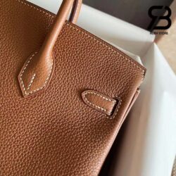 Túi Hermes Birkin 25 Gold Brown Da Togo Best Quality