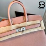 Túi Hermes Birkin 25 Rose Sakura Da Togo Best Quality