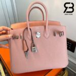 Túi Hermes Birkin 25 Rose Sakura Da Togo Best Quality
