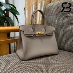 Túi Hermes Birkin 30 Xám Etain Da Togo Best Quality