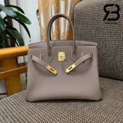 Túi Hermes Birkin 30 Xám Etain Da Togo Best Quality