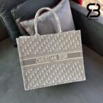 Túi Large Dior Book Tote Gray Xám 42cm Best Quality