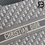 Túi Large Dior Book Tote Gray Xám 42cm Best Quality