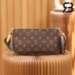 Túi LV Multi Pochette Accessoires Khaki Green Best Quality