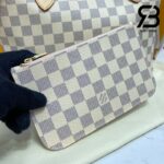 Túi LV Neverfull PM Damier Rose Trắng Hồng Best Quality