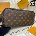 Túi LV Neverfull PM Monogram Pink Nâu Hồng Best Quality