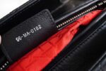 Túi Medium Lady Dior Bag Màu Đen Khóa Bạc 24CM Best Quality