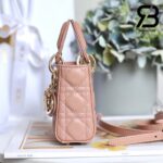Túi Micro Lady Dior Bag Blush Màu Hồng 12CM Best Quality
