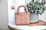 Túi Micro Lady Dior Bag Blush Màu Hồng 12CM Best Quality
