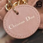 Túi Micro Lady Dior Bag Blush Màu Hồng 12CM Best Quality