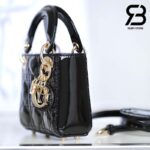Túi Micro Lady Dior Bag Màu Đen Bóng 12CM Best Quality