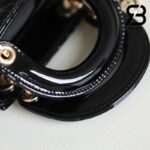 Túi Micro Lady Dior Bag Màu Đen Bóng 12CM Best Quality
