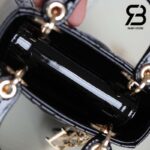 Túi Micro Lady Dior Bag Màu Đen Bóng 12CM Best Quality