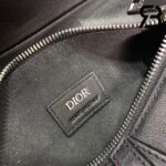 Túi Mini Dior Saddle Bag Oblique Galaxy Leather Màu Đen 21CM Best Quality
