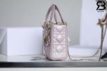 Túi Mini Lady Dior Bag Màu Hồng Ngọc Trai 17CM Best Quality