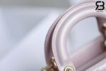 Túi Mini Lady Dior Bag Màu Hồng Ngọc Trai 17CM Best Quality