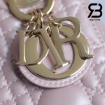 Túi Mini Lady Dior Bag Màu Hồng Ngọc Trai 17CM Best Quality