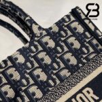 Túi Small Dior Book Tote Blue Xanh Dương 26cm Best Quality