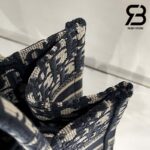 Túi Small Dior Book Tote Blue Xanh Dương 26cm Best Quality