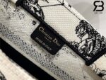 Túi Small Dior Book Tote Latte Zodiac Tranh thêu 26cm Best Quality