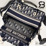 Túi Small Diorcamp Bag Blue 23CM Best Quality