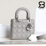 Túi Small Lady Dior Bag Màu Xám 20CM Best Quality