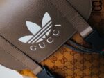Ba Lô Adidas X Gucci Backpack Kem Nâu 42CM Best Quality