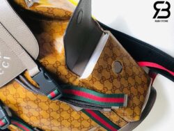 Ba Lô Adidas X Gucci Backpack Kem Nâu 42CM Best Quality