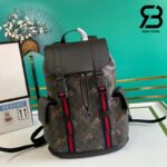 Ba Lô Gucci GG Black Đen Backpack Hổ 42CM Best Quality
