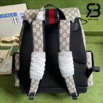 Ba Lô Gucci Ophidia GG Medium Backpack Xanh Đen 40CM Siêu Cấp