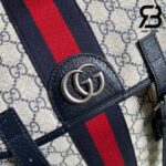 Ba Lô Gucci Ophidia GG Medium Backpack Xanh Đen 40CM Siêu Cấp