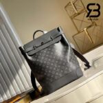 Ba Lô LV Steamer Backpack Monogram Eclipse Canvas Đen 45CM Best Quality