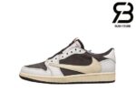 Giày Air Jordan 1 Low Travis Scott Reverse Mocha Best Quality