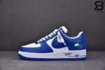Giày Nike Air Force 1 Low Louis Vuitton White Blue Trắng Xanh Dương Best Quality