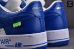Giày Nike Air Force 1 Low Louis Vuitton White Blue Trắng Xanh Dương Best Quality