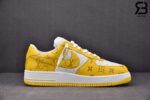 Giày Nike Air Force 1 Low Louis Vuitton White Yellow Trắng Vàng Best Quality