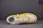 Giày Nike Air Force 1 Low Louis Vuitton White Yellow Trắng Vàng Best Quality
