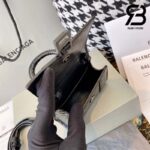 Túi Balenciaga Hourglass Mini Black Đen Crocodile 12CM Best Quality
