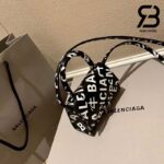 Túi Balenciaga Hourglass Mini Black Đen Logo 12CM Best Quality